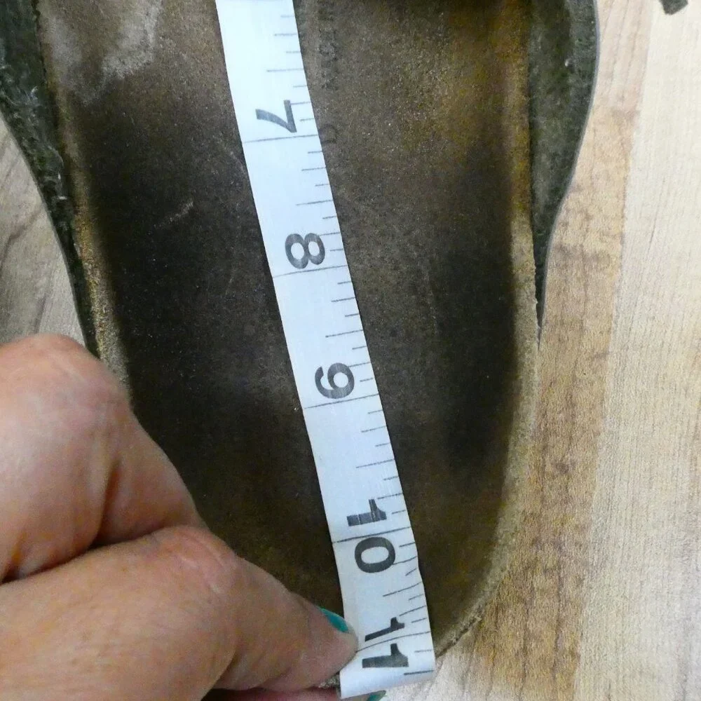 Birkenstock Arizona Stone double strap buckle adj. footbed sandals M/9 L/11